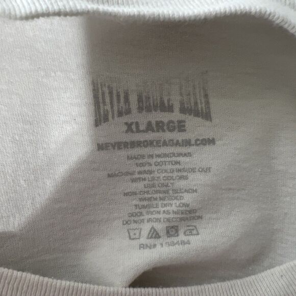 Youngboy Never Broke Again Shirt Men Extra Large White Green Graphic S/S Tee - Picture 3 of 9